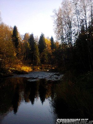Изображение 1 : На реке в разгар осени. 